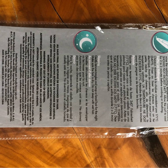 Denim Ball Cap | With Faux Blond Hair - Picture 12 of 15